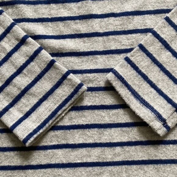 Hey Park and Lune Brooklyn Striped Long Sleeve Cozy Turtleneck Sweater Pullover‎ - Picture 7 of 12